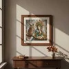 Ava Stitch Siuvinėjimo kryželiu rinkinys „Miško karalienė“ 32×32 cm