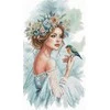 Ava Stitch Sodo dama – siuvinėjimo kryželiu rinkinys AVA-P148