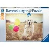 Ravensburger Dėlionė 500 vnt. - Šuo su balionais