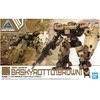 Bandai 30MM eEXM-9 Baskyrotto rudas mecha modelis 1/144