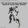 Bandai 30MM plastikinis surenkamas mecha modelis 1/144