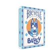 Bicycle Bluey žaidimo kortų kaladė – 52 kortos + 2 džokeriai
