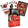 Bicycle Disney Cars žaidimo kortos – 52 kortos, pokeriui ir triukams