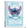 Bicycle Disney Stitch žaidimų kortos – pokeriui, triukams ir kolekcionieriams