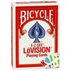 Bicycle E-Z-SEE LoVision Žaidimų Kortos (Mėlynos)