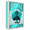 Bicycle Ice Dragon žaidimo kortos su ledo drakonu
