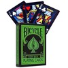 Bicycle Reverse kortos žalia ir juoda – magams, triukams, pokeriui