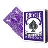 Bicycle Rider Back violetinė kortų kaladė pokeriui ir magijai, gaff kortos