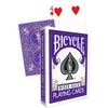 Bicycle Rider Back violetinė kortų kaladė pokeriui ir magijai, gaff kortos