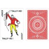 Bicycle Tally-Ho Circle kortos (Raudonos)