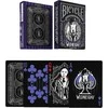 Bicycle Wednesday Addams kortos – kolekcinės, pokeriui ir magams