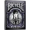 Bicycle Wednesday Addams kortos – kolekcinės, pokeriui ir magams