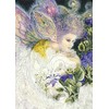 Blue Angel Mėlyna Angel Spalvinimo Knyga - Užburiančios Fėjos pagal Josephine Wall 96 Puslapiai 27.5x21.5 cm