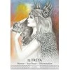 Blue Angel Mėlyna Angel Mėlyna Angel Goddess Spirit Oracle Kortos