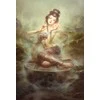Blue Angel Mėlyna Angel Mėlyna Angel Kuan Yin Oracle Pocket Edition Kortos Kišeninis Leidimas