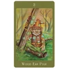 Blue Angel Mėlyna Angel Orakulo Kortelės - Mushroom Folk Oracle Cards 42-Card Deck Mėlyna Angel