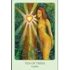 Blue Angel Mėlyna Angel Mėlyna Angel The Tarot Of Light Kortos
