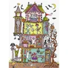 Bothy Threads Siuvinėjimo kryželiu rinkinys „Haunted House“ – vaiduoklių namas, 26x35 cm