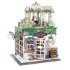 Buki France Medinė miniatiūrinė diorama-dėlionė „Floristikos studija“ su LED, 243 det.