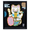 Dėlionė Buki France Neoninis kūrybinis rinkinys Maneki-neko – šviečianti laimės katė vaikams 7+