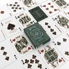 Bicycle Byzantine žaidimo kortos – prabangios, žalia, pokerio dydis