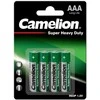 Camelion AAA cinko anglies baterijos 1.5V, rinkinys 4 vnt.