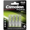 Akumuliatorius - Camelion AlwaysReady R03 AAA 800mAh 1.2V Įkraunamas 4-vnt.