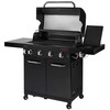 Char Broil Profesionalus dujinis BBQ grilis 4 degikliai su šoniniu degikliu