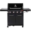Char Broil Profesionalus dujinis BBQ grilis 4 degikliai su šoniniu degikliu