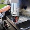 Char Griller Anglių įkūrimo kaminėlis su Easy Dump – greitam BBQ griliui