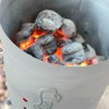 Char Griller Anglių įkūrimo kaminėlis su Easy Dump – greitam BBQ griliui