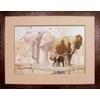 Charivna Mit Siuvinėjimo kryželiu rinkinys „Drambliai“, Aida 16, 38,5×26 cm