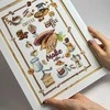 Charivna Mit Siuvinėjimo kryželiu rinkinys Gardžios istorijos, 20x30 cm, Aida 18