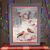 Charivna Mit Siuvinėjimo kryželiu rinkinys Crystal Art Žiemos skanėstas, 24x35 cm