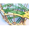 Cheatwell Games Medinis konstruktorius „Helix Marble Run“ su 2 m kamuoliukų trasa