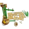 Cheatwell Games Medinis konstruktorius „Helix Marble Run“ su 2 m kamuoliukų trasa