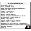 COBI Panavia Tornado IDS lėktuvo konstruktorius 1:48, 483 detalės