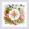 Compass siuvinėjimo rinkinys iš RIOLIS Nr.: 1881