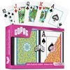 Copag 100% PVC pokerio kortos, 2 kaladžių rinkinys, Jumbo Index