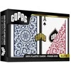 Žaidimų Kortos - Copag Elite Pokerio Kaladė 100% PVC 63.5 x 88.9 mm Raudona/Mėlyna