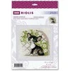 Riolis Kryželiu siuvinėjimo rinkinys "Cornish Rex Kitten" 15x15 SR2121