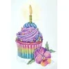Hobilt Celebration Cupcake 20х30 Deimantinio Paveikslo komplektas Cs2720