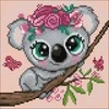 Hobilt Little Koala 20х20 Deimantinio Paveikslo komplektas Cs2529
