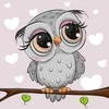 Hobilt Little Owl 20х20 Deimantinio Paveikslo komplektas Cs2711