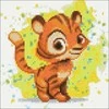 Hobilt Little Tiger 20х20 Deimantinio Paveikslo komplektas Cs2700