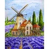 Hobilt Provance Windmill 40х50 Deimantinio Paveikslo komplektas Cs2579
