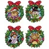 Crafting Spark Siuvinėjimo kryželiu rinkinys „Kalėdiniai vainikai“, 14ct plastikas