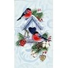Hobilt Winter bullfinches 40х70 Deimantinio Paveikslo komplektas Cs2584