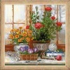 Crocuses On The Windowsill siuvinėjimo rinkinys iš RIOLIS Nr.: 1763