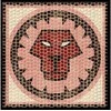 Cuit Domenech Everships CUIT keraminė mozaika Liūtas – Zodiakas, 21x21 cm, rinkinys